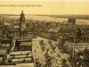 Postcard - Birds Eye View, Showing the County Building, Detroit, Mich. - Bird's Eye View, Showing the County Building