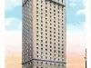 Postcard - Aviation Town and Country Club Building, Detroit, Mich. - Aviation Town And Country Club Bldg.
