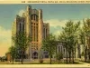 Postcard - New Masonic Temple, Temple Ave. and 2nd Boulevard, Detroit, Mich.
