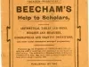 Booklet - Beecham's Help to Scholars