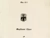 Program - Mayflower Class, May, 1913