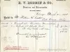 Receipt - E. V. Roddin & Co.
Jewelers and Silversmiths