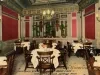 Postcard - Pompeian Room Adjoining Main Cafe, Hotel Griswold, Detroit, Mich.