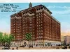 Postcard - Webster Hall, America's Finest Club Hotel, Cass Avenue at Putnum, Detroit. 600 Rooms for Men, 200 Rooms for Ladies.