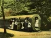 Postcard - Spruce Log, Palmer Park, Detroit, Mich.