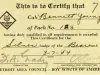 Certificate, Achievement