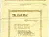 Newsletter - Schiller Bulletin, Volume I. Number 7, Detroit, Michigan, April 1919