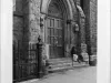 Print, Photographic - Woodward Ave Baptist Church, Winder Street Entrance