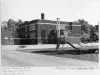 Print, Photographic - Wilson Elementary (1918), Rear view of school and playground areas.