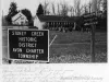 Print, Photographic - Stoney Creek School - front + side view - founded 1849 - a centennial school