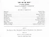Program, Theater