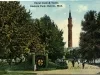 Postcard - Floral Clock & Tower, Gladwin Park, Detroit, Mich.