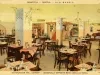 Postcard - Beautiful - Restful - Old Madrid
153 Michigan Ave., Detroit - Diagonally Opposite Book Cadillac Hotel