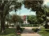 Postcard - Grand Circus Park, Detroit, Mich.