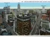 Postcard - Skyline from First National Bank, Detroit, Mich.