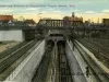 Postcard - Approach and Entrance to Detroit River Tunnel, Detroit, Mich.