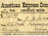 Envelope - American Express Company, 
Detroit, Michigan Office