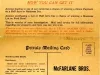 Postcard - McFarlane Bros.