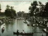 Postcard - Band Stand and Canal on Concert Day at Belle Isle, Detroit, Mich.