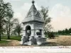 Postcard - Muir Memorial Fountain; Belle Isle Park, Detroit, Mich.