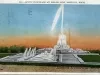 Postcard - Scott Memorial Fountain, Belle Isle, Detroit, Mich.