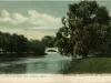 Postcard - Scene at Belle Isle, Detroit, Mich.