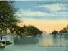 Postcard - Scene on Lake, Belle Isle, Detroit, Mich.