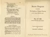 Program, Dance