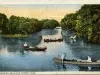 Postcard - Canoeing, Belle Isle, Detroit, Mich.