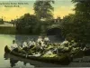 Postcard - Characteristic Scene, Belle Isle, Detroit, Mich.