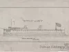 Drawing, Technical - Ann Arbor's No's. 1 - 2, 
Built for the TA & NM Railroad Co.
