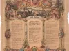 Lithograph - Military Register, Company D, 24th Regiment, Michigan Vols.