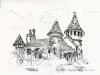 Drawing - "Curwood Castle" - m