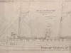 Drawing, Technical - Elevation Plan of Steamers 59 & 60 for
Flint & Pere Marquette Railroad Company