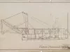 Drawing, Technical - Inboard Profile, 
8 Yd. Dipper Dredge
