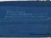 Blueprint - Longitudinal Section, Mexican River Steamer, 
and Main Deck