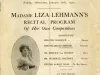 Program, Concert
