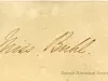 Card, Calling - Miss Buhl