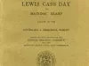 Booklet - Michigan Historical Commission Bulletin No. 7: Lewis Cass Day on Mackinac Island
