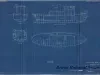 Blueprint - 40 Foot Steel Work Launch,
Structural Plan