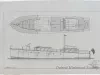 Drawing, Technical - Drawing #2, 55' Cruiser for Harrison Williams, 
Designed by Gar Wood, Algonac, Mich