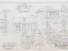 Drawing, Technical - SS Joseph S. Young Lengthening, 
Midship Section and Transverse Bulkhead