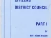Booklet - History of Medical Center Citizens District Council, Part I