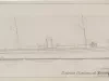 Drawing, Technical - S.S. Virginia,
Outboard Profile