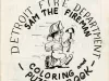 Book, Coloring - Detroit Fire Department Sam the Fireman Coloring and Puzzle Book