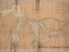 Chart, Navigational - General Chart of the Northern and Northwestern Lakes,
Including New York State Canals and Lake Champlain