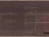 Blueprint - Aircraft Training Vessel, IX-64 (Ex. Seeandbee), 
Midship & Type Sections