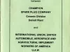Agreement - Agreement between Champion Spark Plug Company Ceramic Division Detroit Plant and International Union, United Automobile, Aerospace and Agricultural Implement Workers of America, U.A.W., Local Union No. 272; Effective February 1, 1988