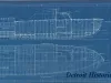 Blueprint - 63 Ft. Aircraft Rescue Boat - Mark 3, 
Framing Plan and Profile
