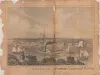 Lithograph - Detroit in 1820, with View of "Walk-In-The-Water"